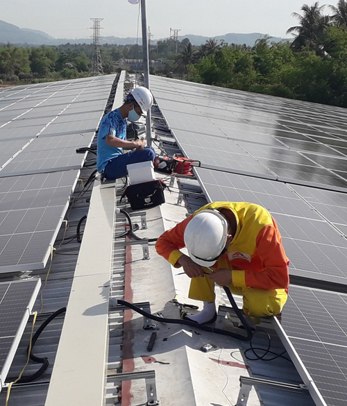 Solar Panel Work
